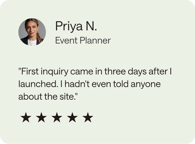 Priya N. testimonial